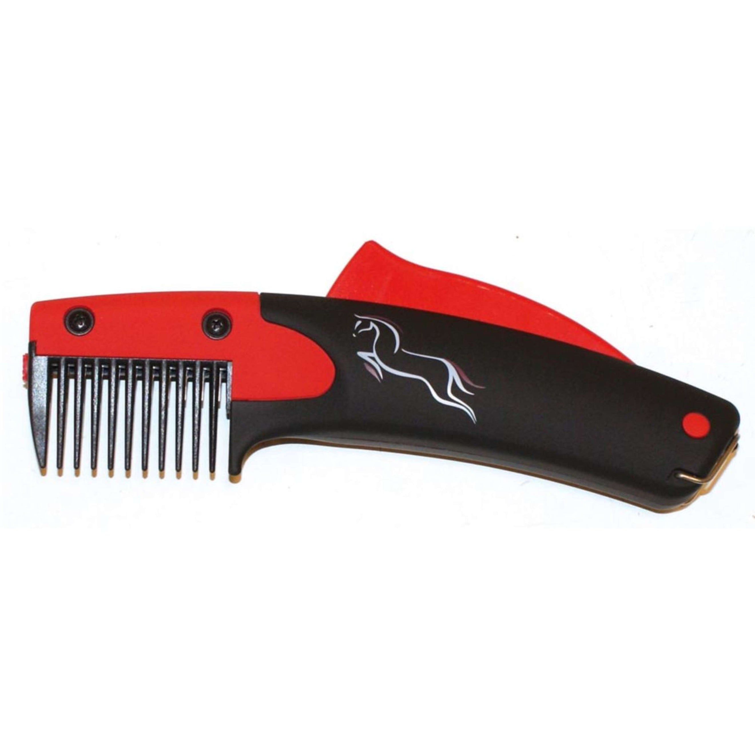 Solocomb Cepillo para Crin 2010 Rojo/Negro