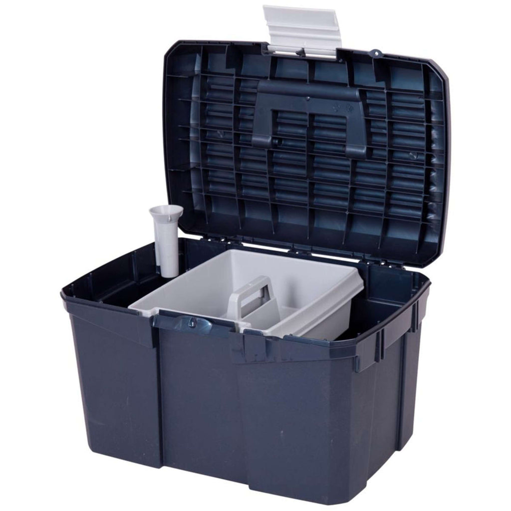 Panaro Caja de Limpieza Carlo II con Tapa e Inserto Midnight Blue