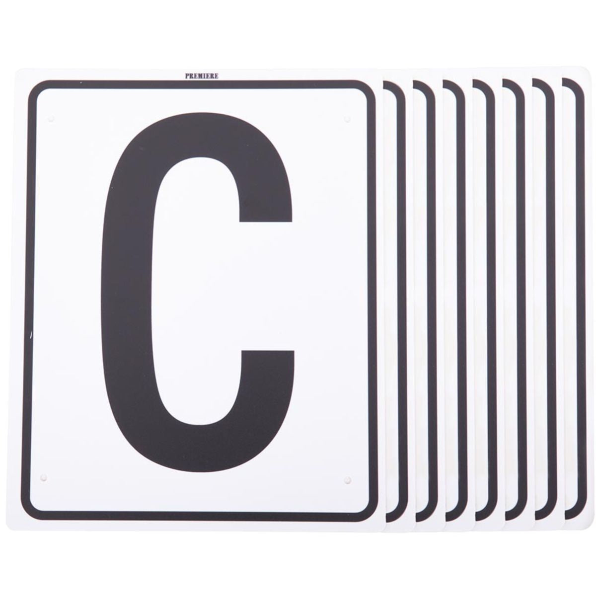 Premiere Letras de Picadero Blanco