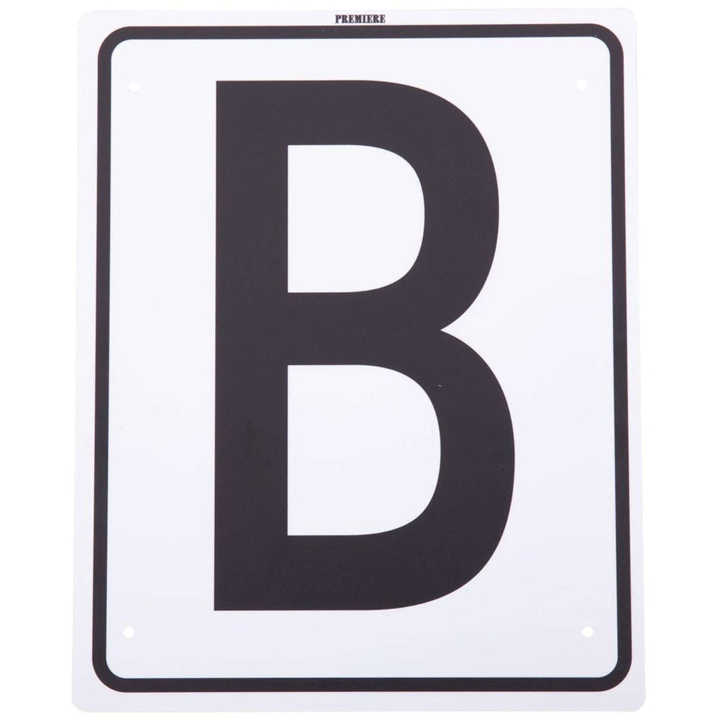 Premiere Letras de Picadero Blanco