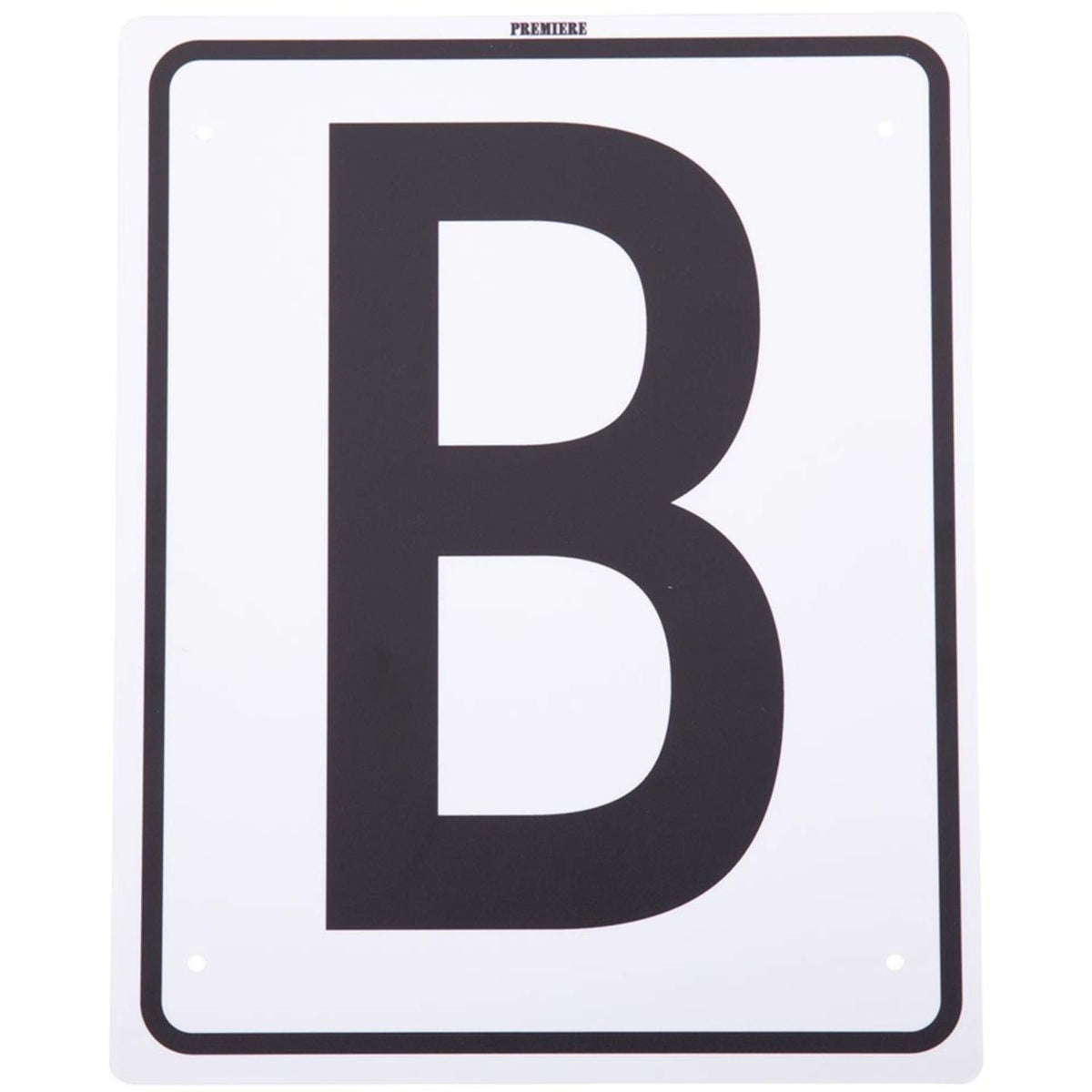 Premiere Letras de Picadero Blanco