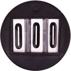 BR Números de dorsal Cuero Redondo Negro