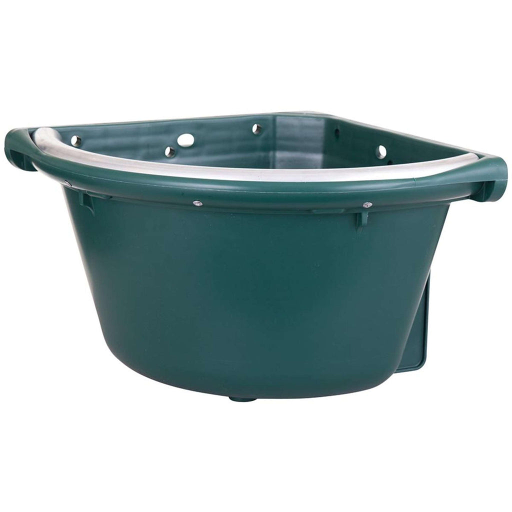 Panaro Comedero Triangular con Marco Tubular de Aluminio Verde