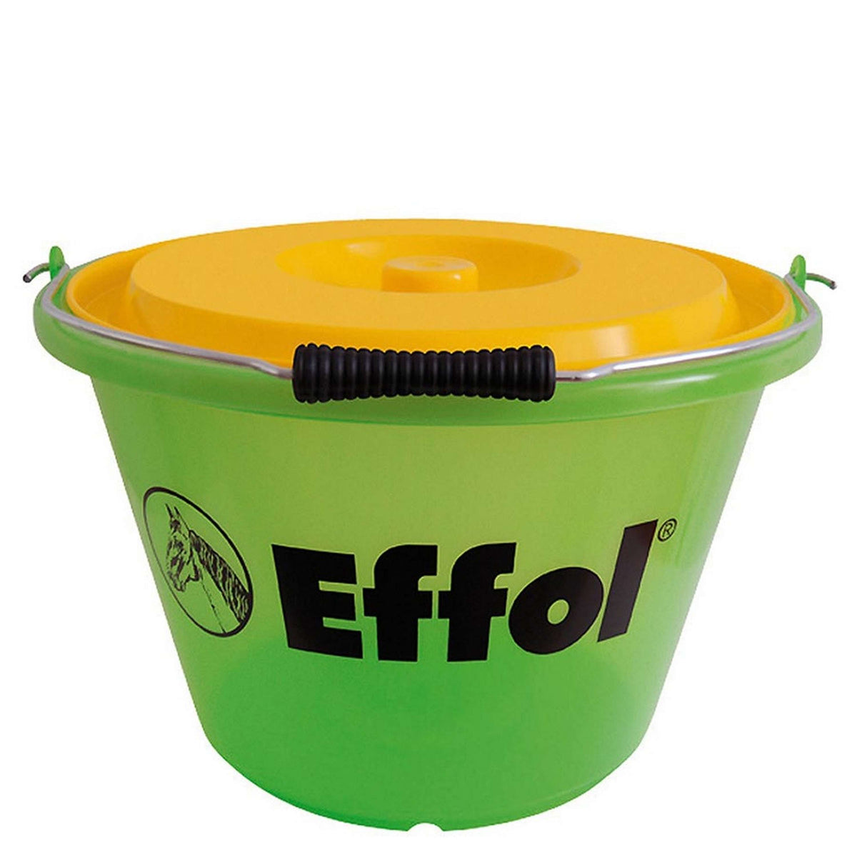 Effol Cubo de Establo verde amarillo