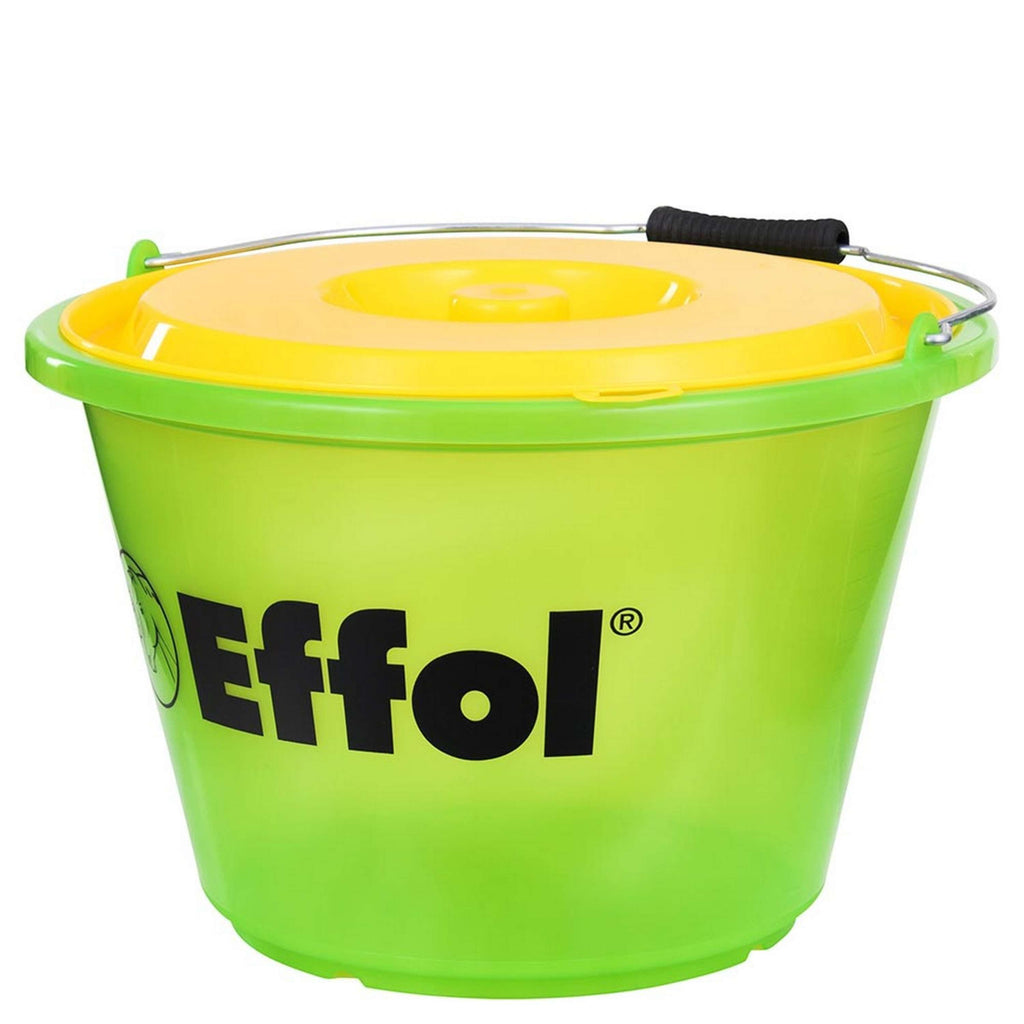 Effol Cubo de Establo verde amarillo