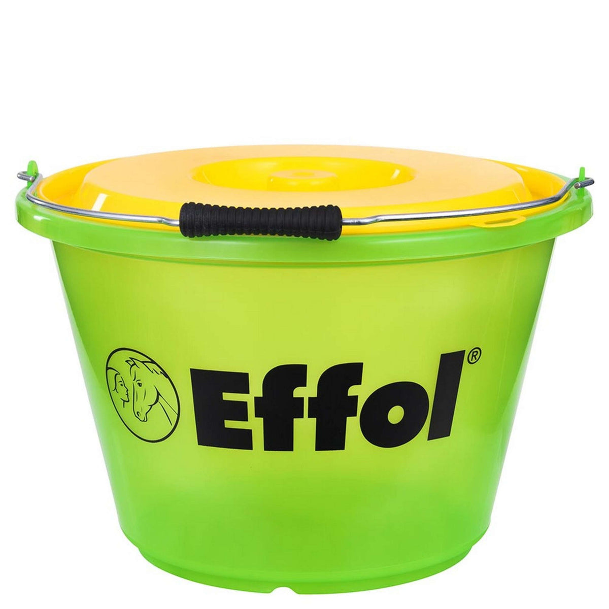 Effol Cubo de Establo verde amarillo