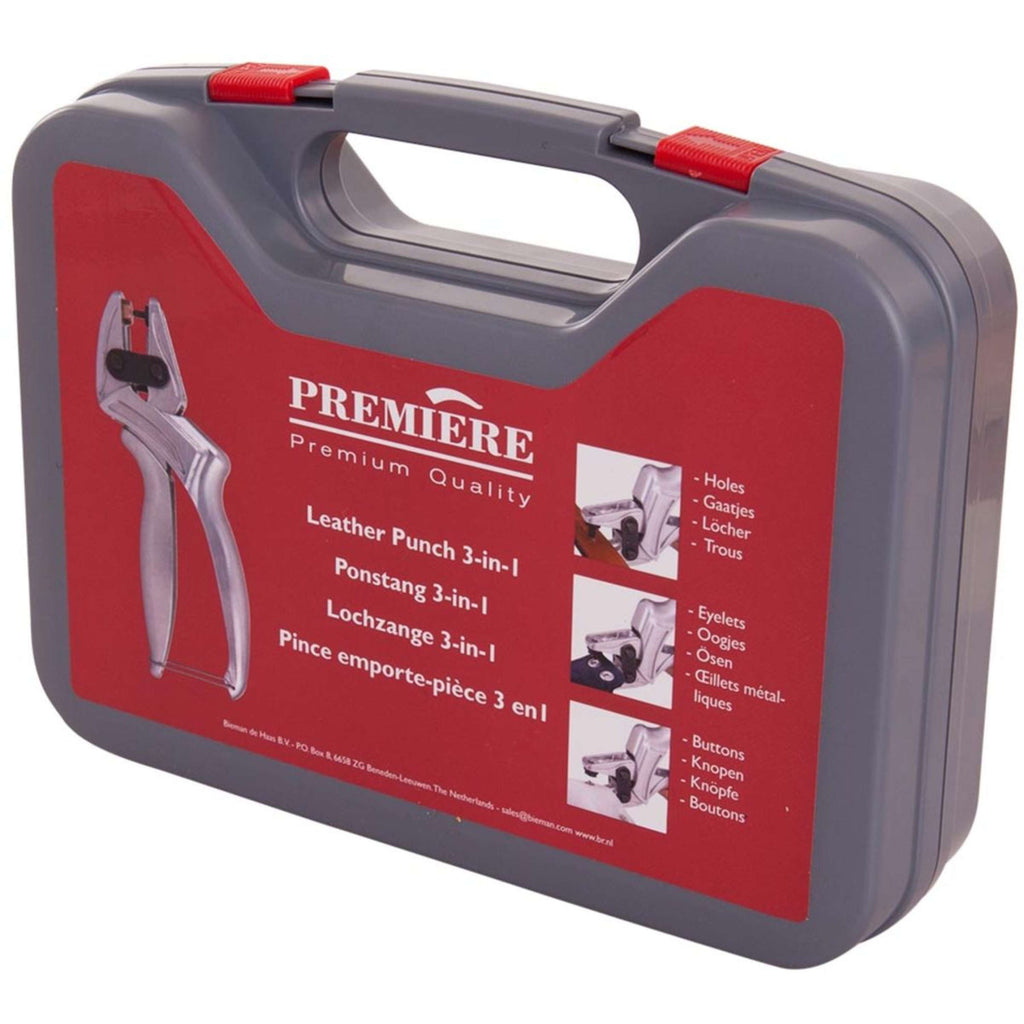 Premiere Alicates Perforadores 3 en 1 en Estuche