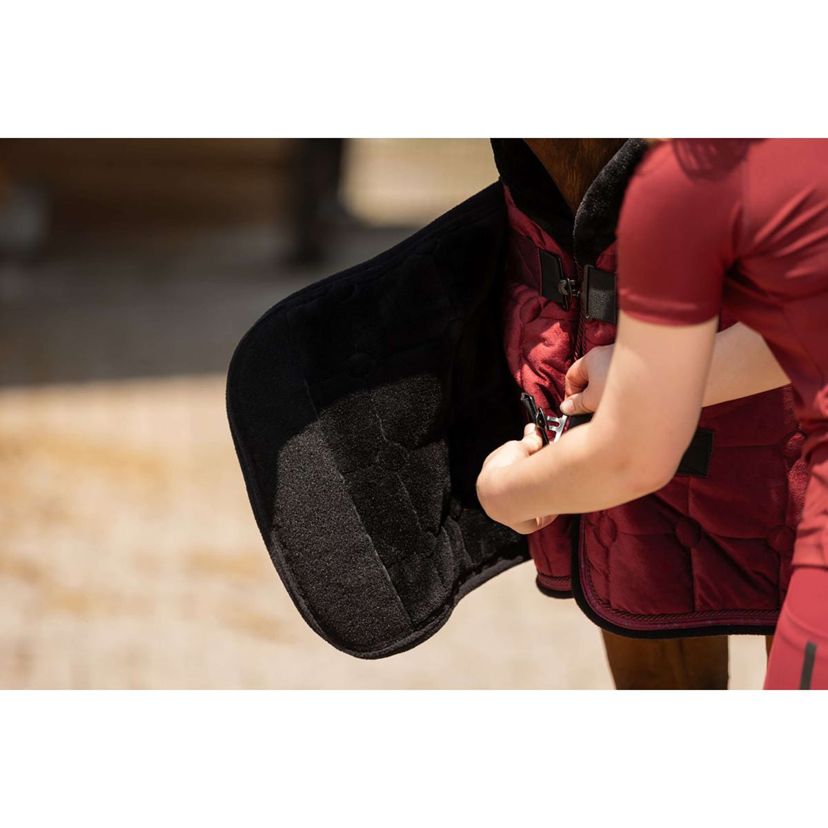 BR Manta de exhibición CLX Cabernet