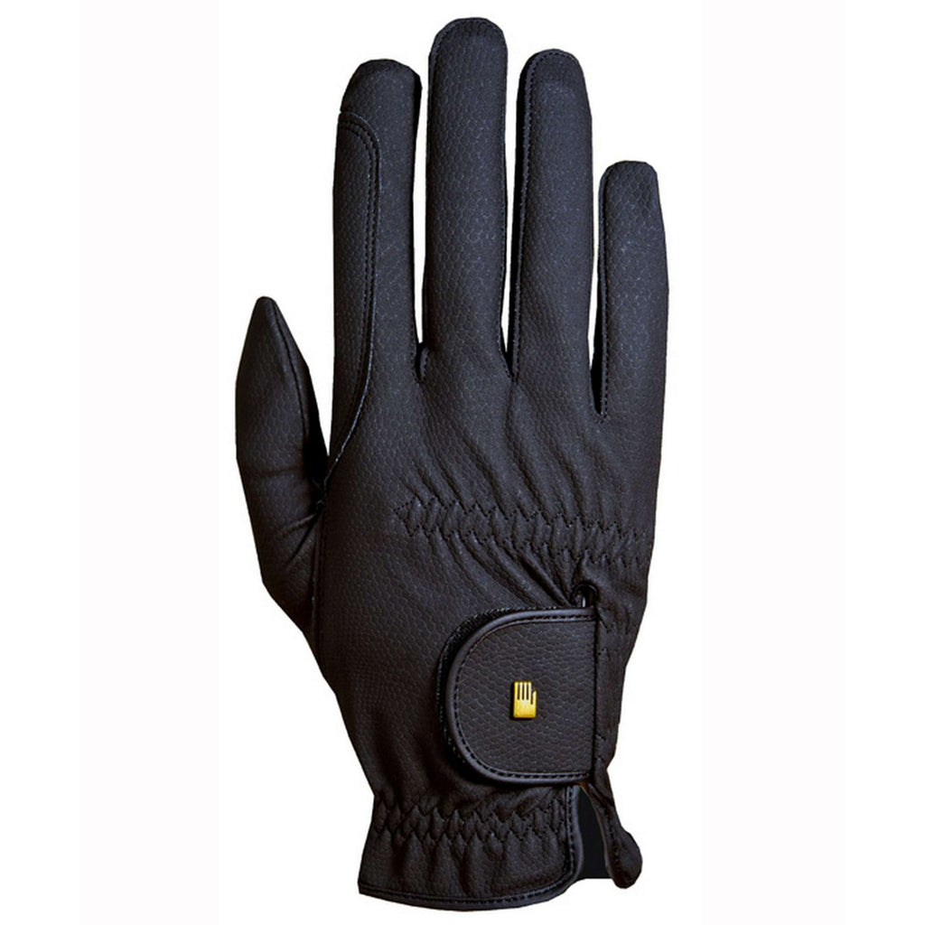 Roeckl Guantes de Equitación Roeck-Grip Soft Grip Negro