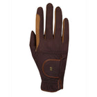 Roeckl Guantes de Equitación Malta Roeck-Grip Bicolor Moca/caramelo