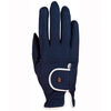 Roeckl Guantes de Equitación Lona Roeck-Grip Lining Azul marino/Blanco