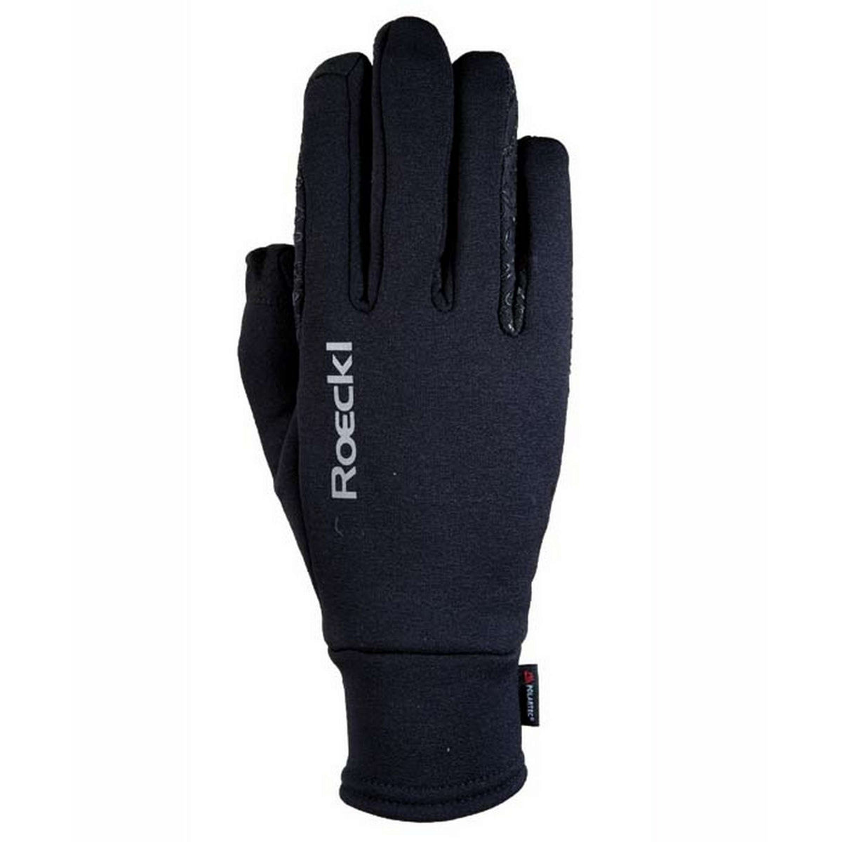 Roeckl Guantes de Equitación Weldon Polartec Negro