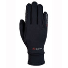 Roeckl Guantes de Equitación Warwick Polartec Negro