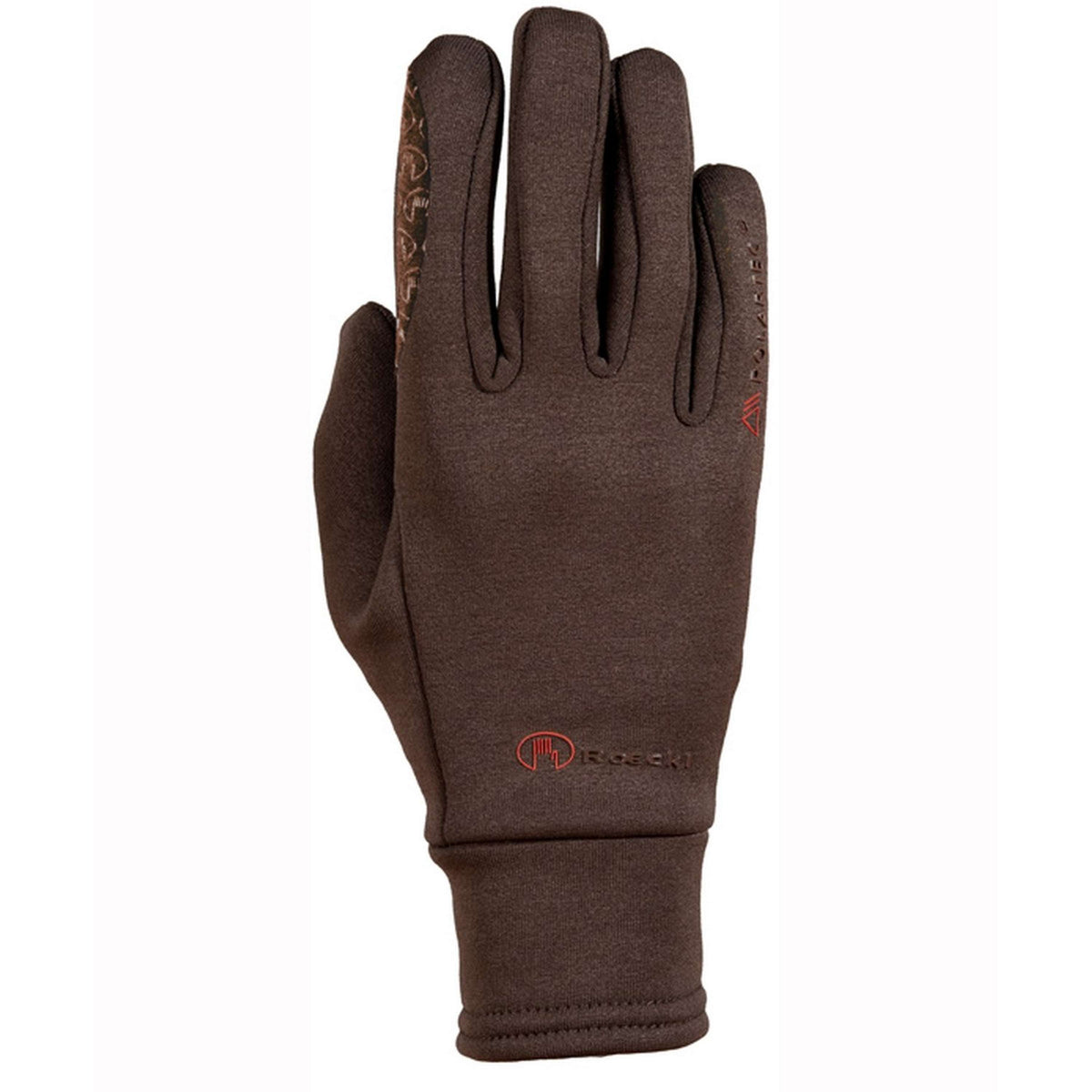 Roeckl Guantes de Equitación Warwick Polartec Mokka