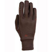 Roeckl Guantes de Equitación Warwick Polartec Mokka