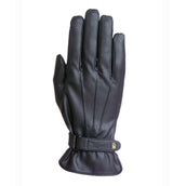 Roeckl Guantes de Equitación Wago Suprema Fleece Negro