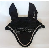 Bucas Bonete para Orejas Negro/Plata