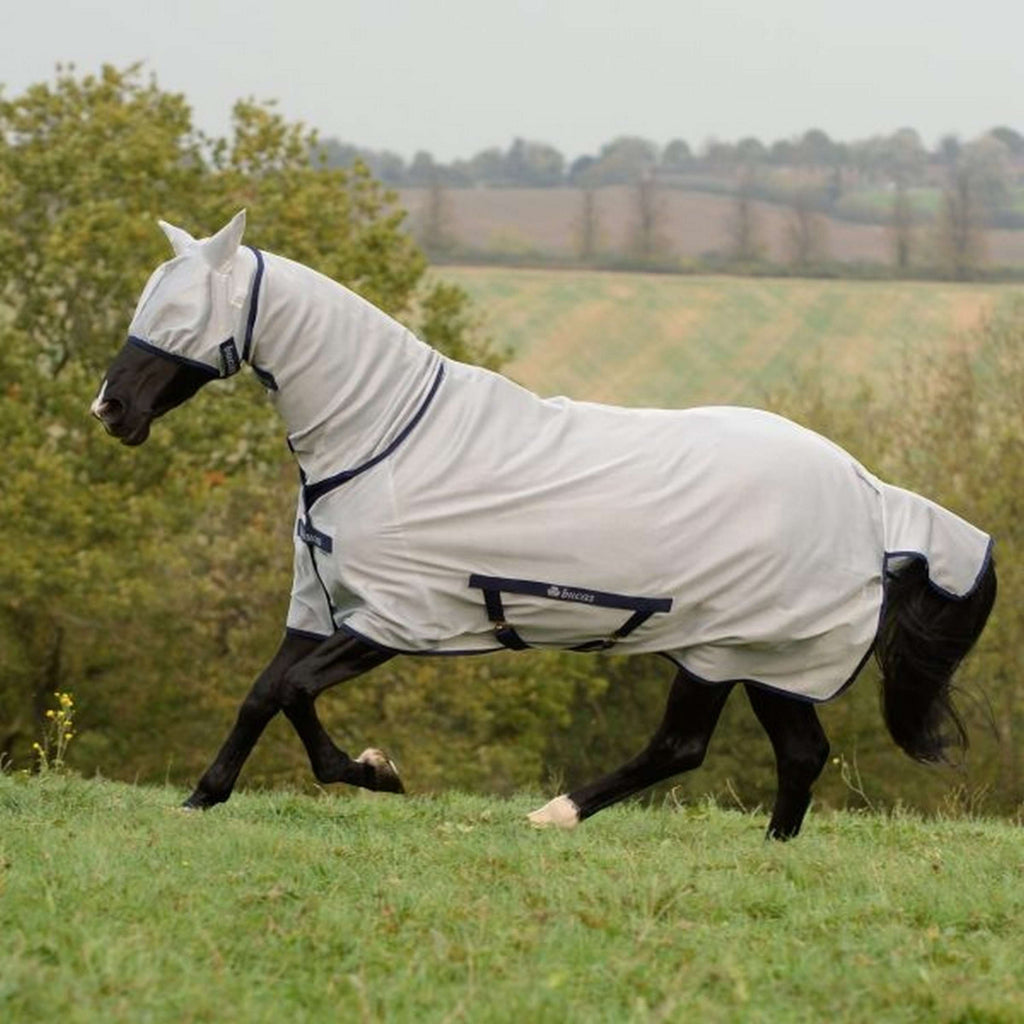 Bucas Freedom Fly Sheet Full Neck Plata
