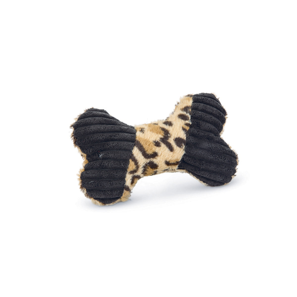 Beeztees Hueso knuffel Peluche Negro/Marrón
