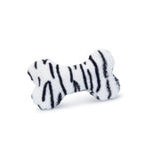 Beeztees Hueso Myca Peluche Negro/Blanco