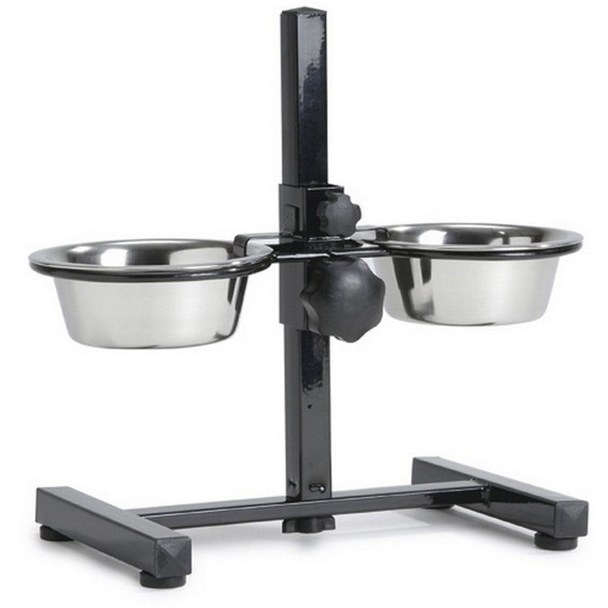 Beeztees Soporte para Comederos de Perro Negro