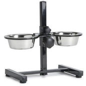 Beeztees Soporte para Comederos de Perro Negro