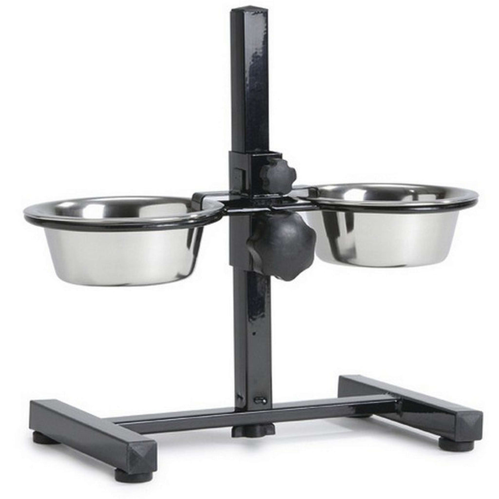 Beeztees Soporte para Comederos de Perro Negro