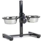 Beeztees Soporte para Comederos de Perro Negro