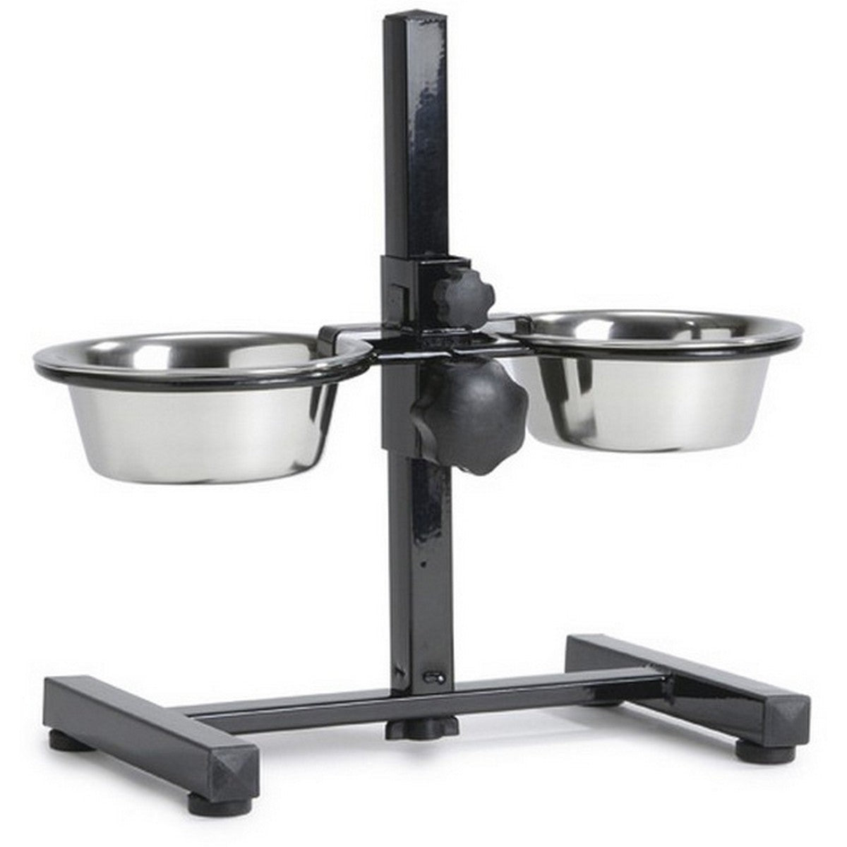 Beeztees Soporte para Comederos de Perro Negro