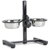 Beeztees Soporte para Comederos de Perro Negro