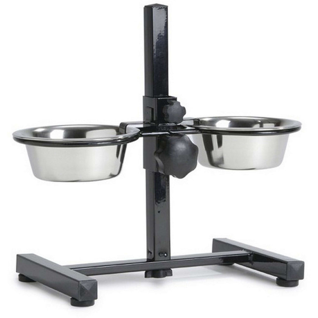 Beeztees Soporte para Comederos de Perro Negro