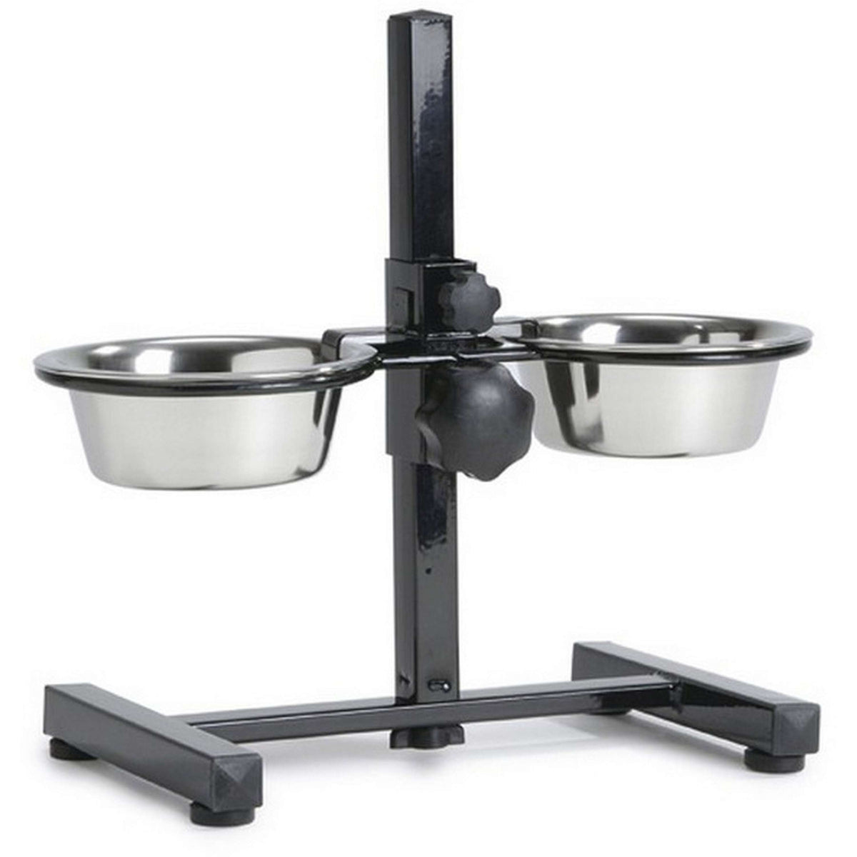 Beeztees Soporte para Comederos de Perro Negro