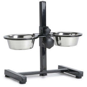 Beeztees Soporte para Comederos de Perro Negro