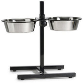 Beeztees Soporte para Comederos de Perro Negro