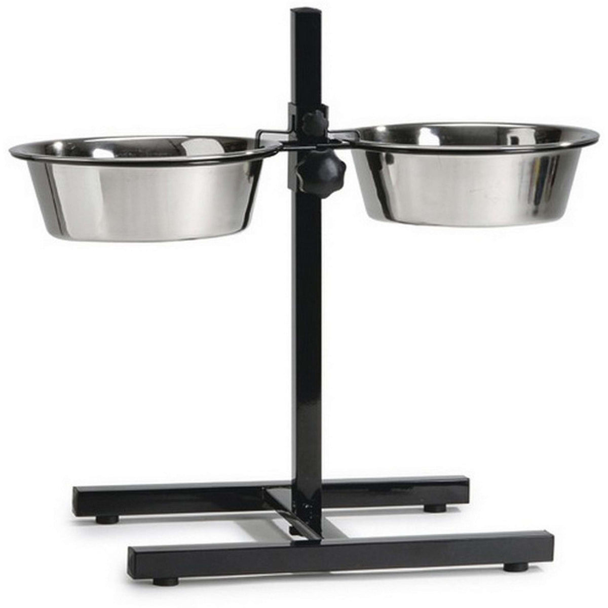 Beeztees Soporte para Comederos de Perro Negro