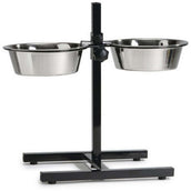 Beeztees Soporte para Comederos de Perro Negro