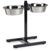 Beeztees Soporte para Comederos de Perro Negro