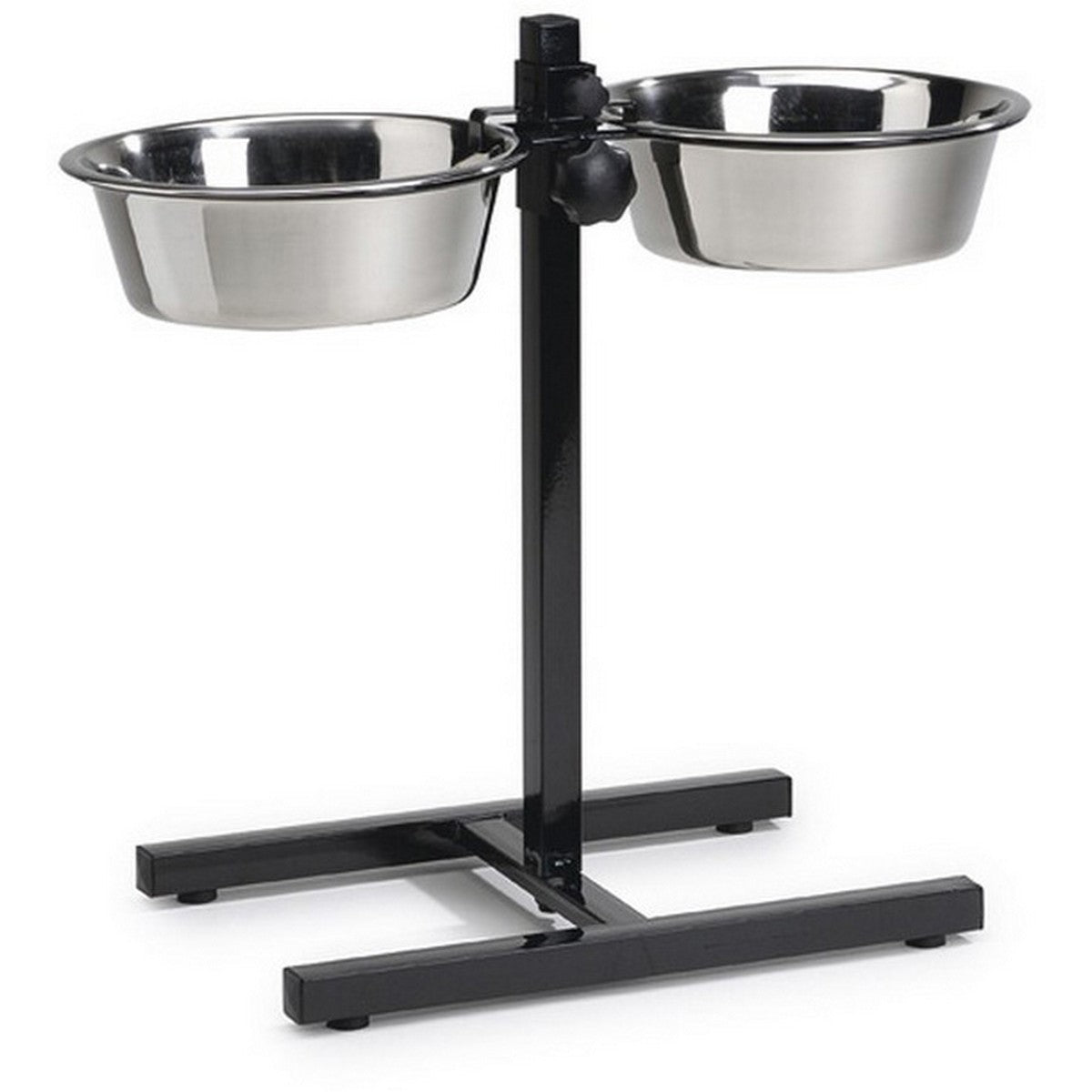 Beeztees Soporte para Comederos de Perro Negro