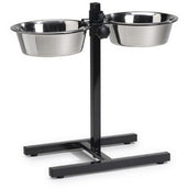 Beeztees Soporte para Comederos de Perro Negro