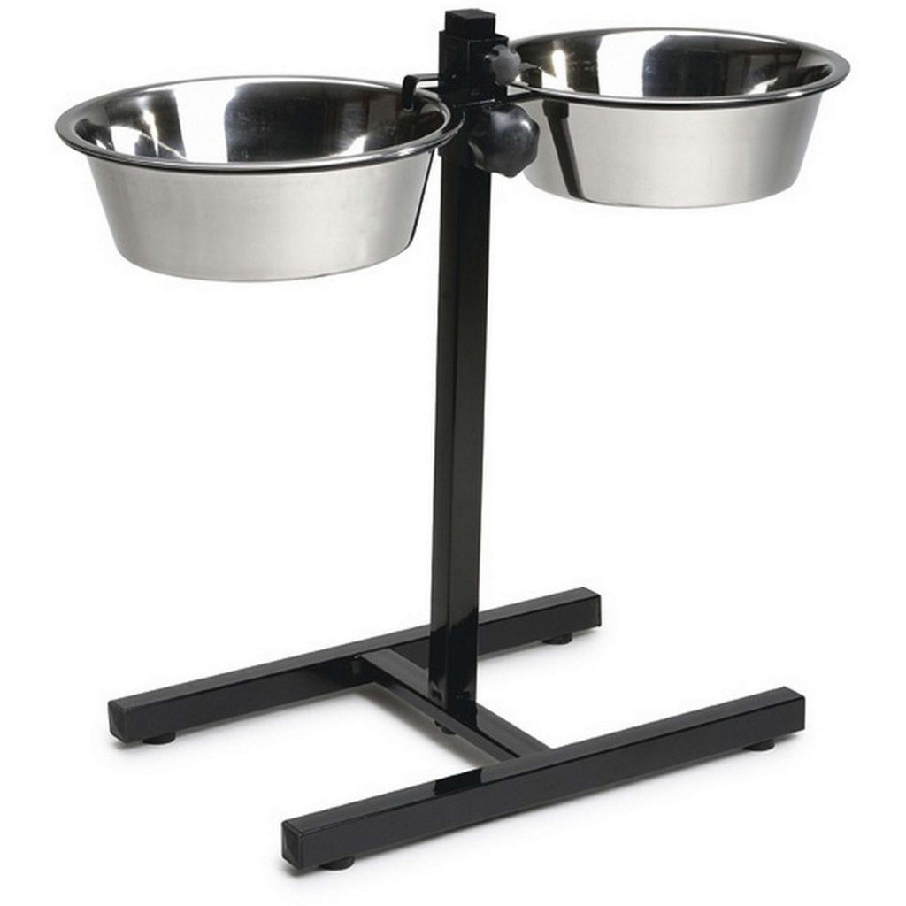 Beeztees Soporte para Comederos de Perro Negro