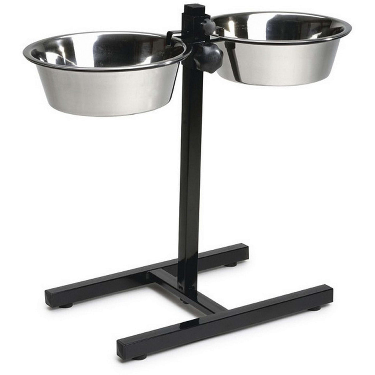 Beeztees Soporte para Comederos de Perro Negro