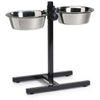 Beeztees Soporte para Comederos de Perro Negro