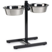 Beeztees Soporte para Comederos de Perro Negro
