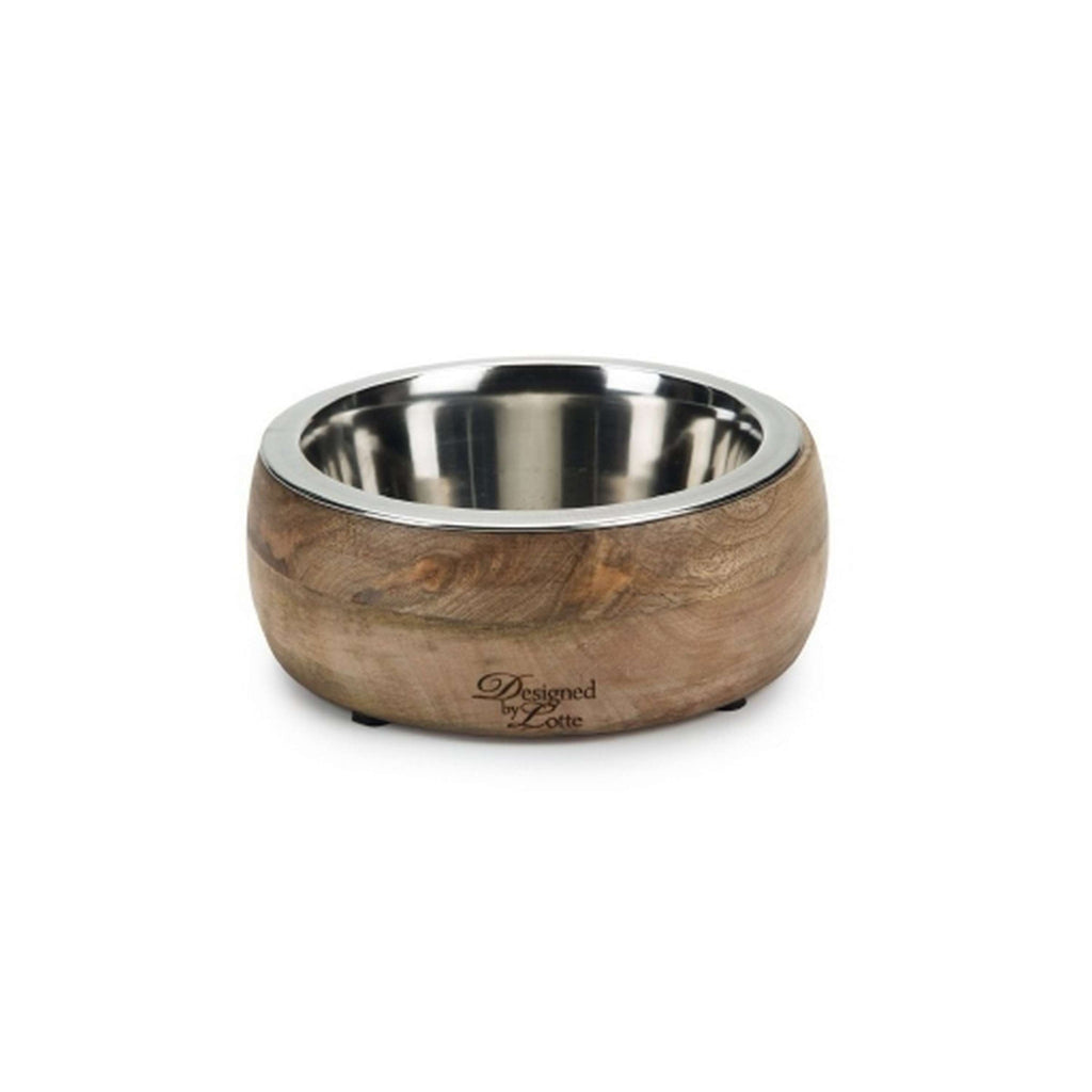 Designed by Lotte Comedero y Bebedero Mandira Madera Madera