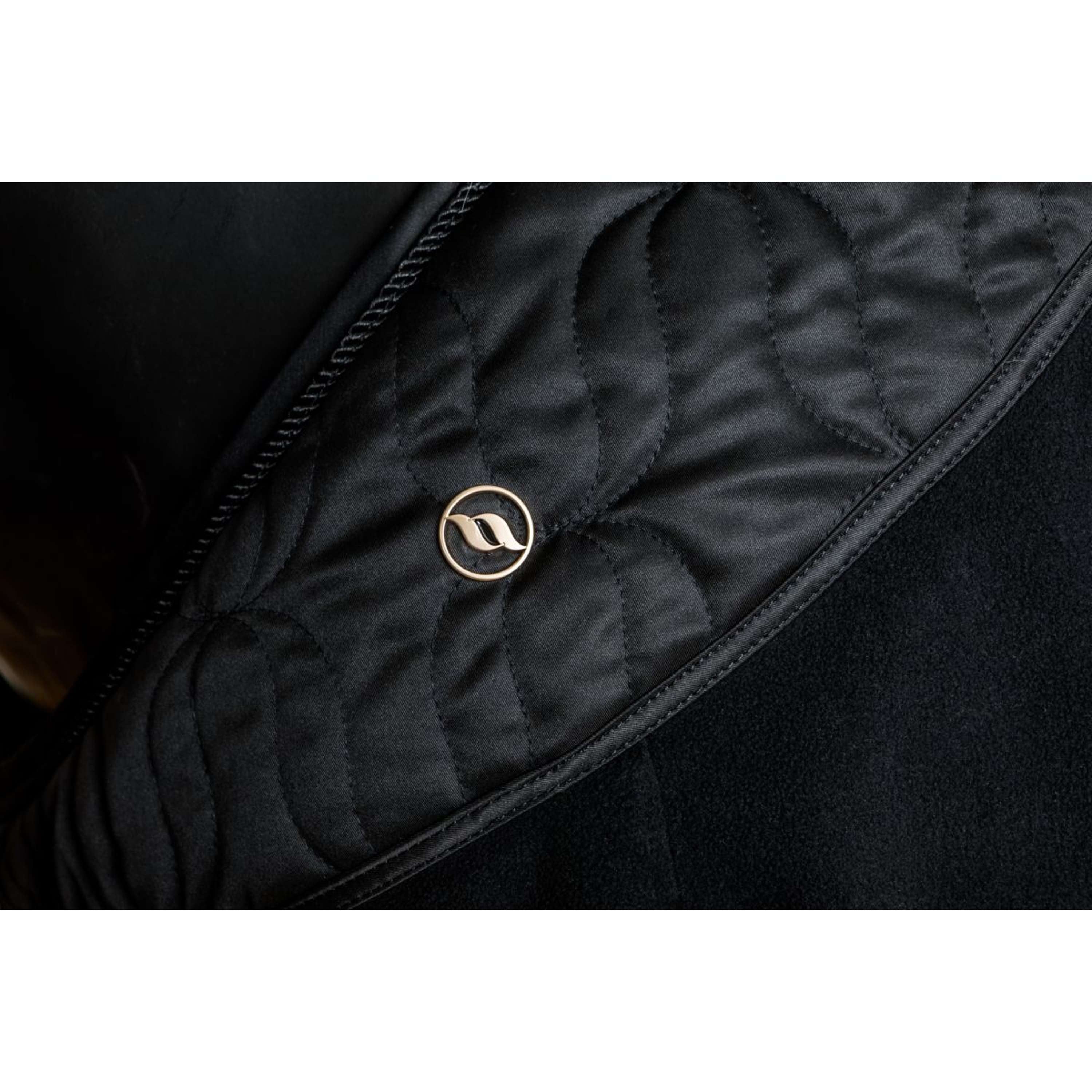 Back on Track Manta para el sudor Deep Nights Fleece Negro