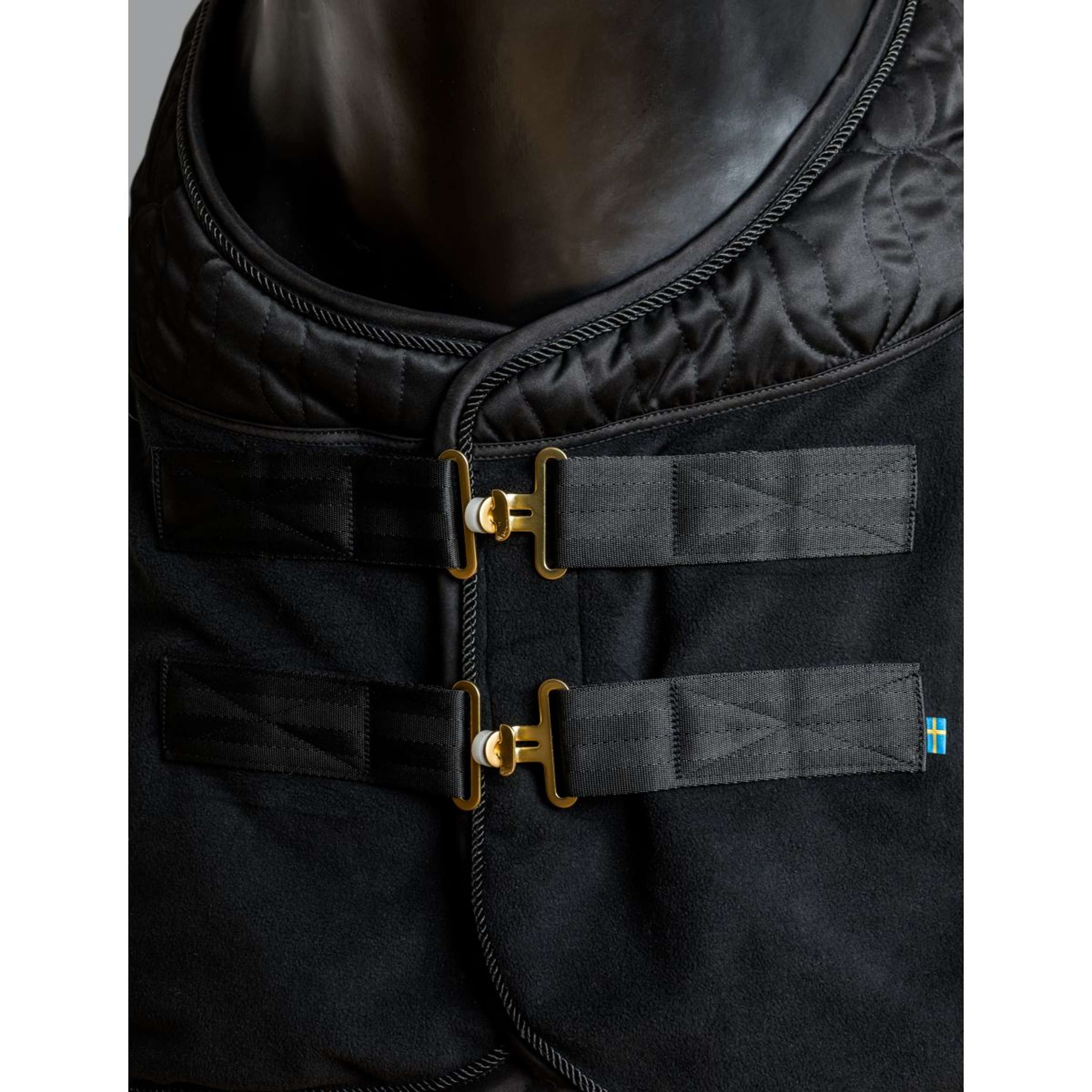 Back on Track Manta para el sudor Deep Nights Fleece Negro