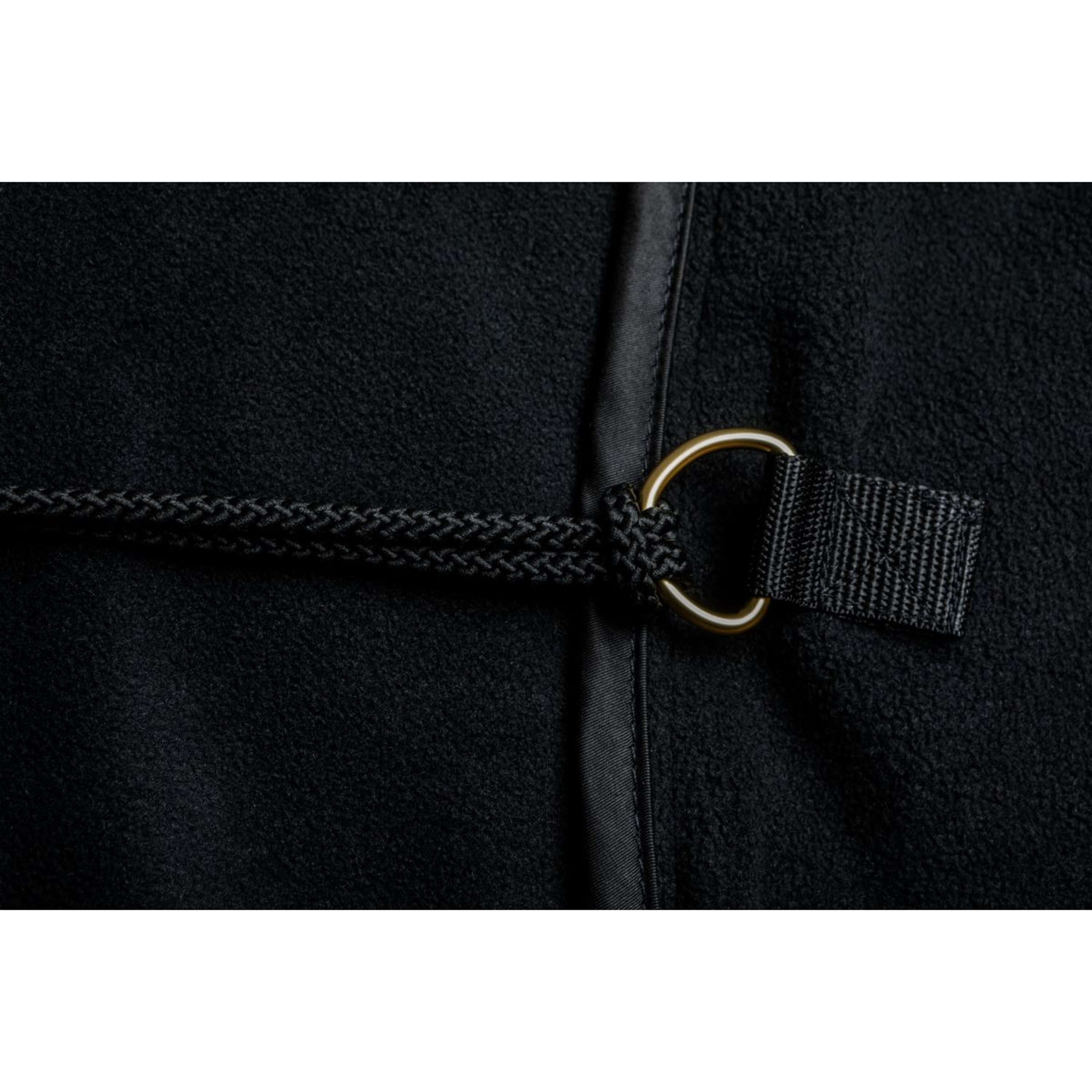 Back on Track Manta para el sudor Deep Nights Fleece Negro