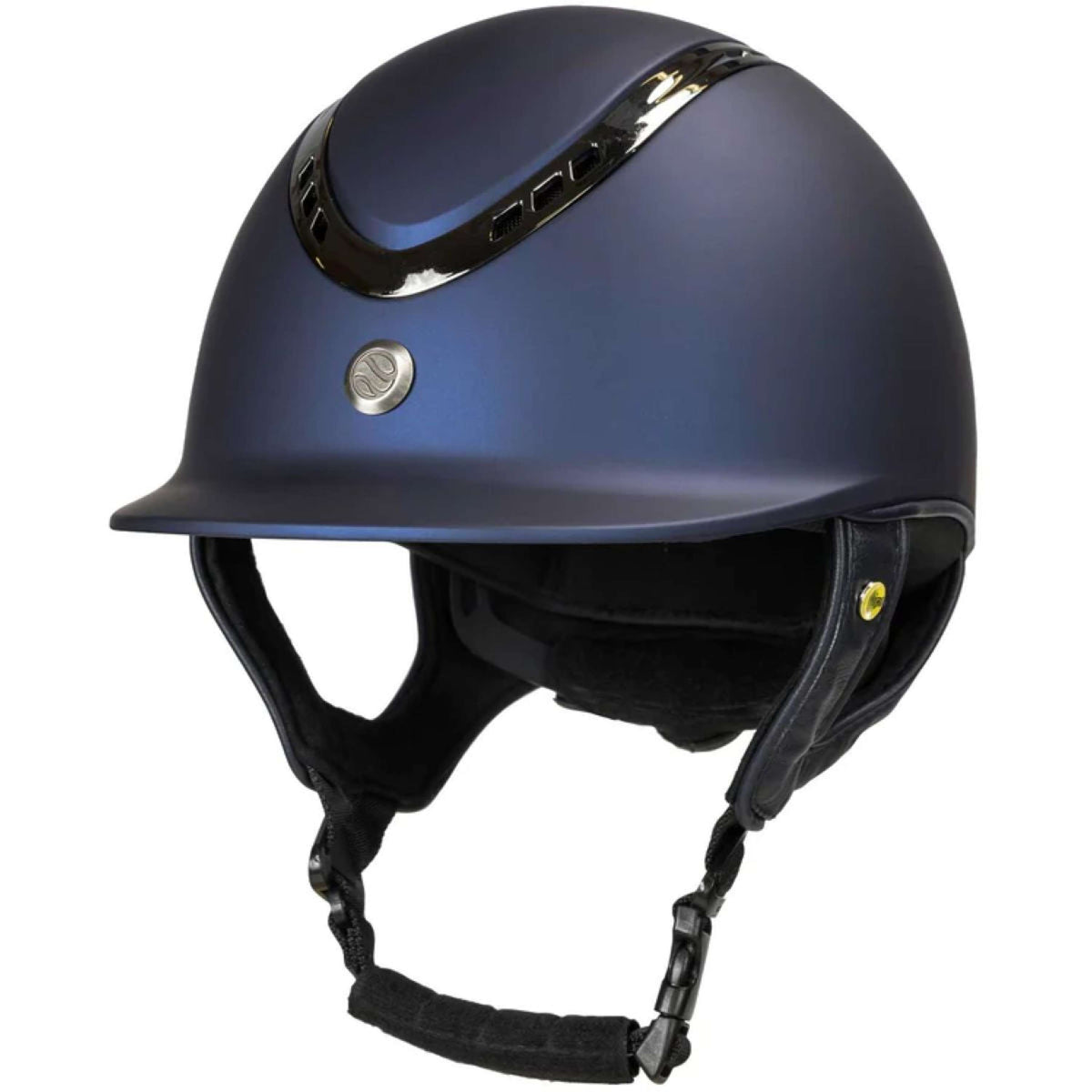 Back on Track Casco EQ3 Pardus Smooth Top Mips Azul