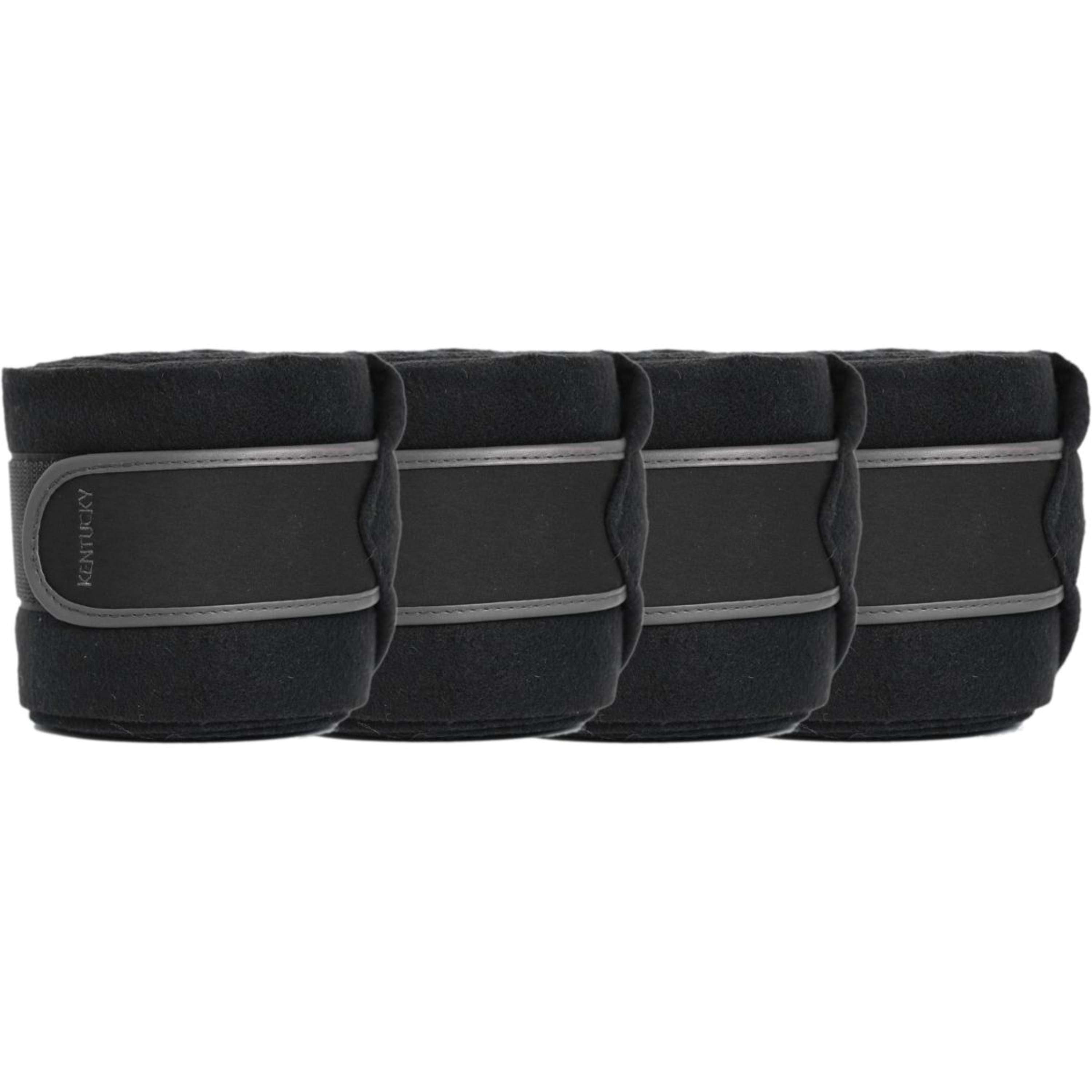 Kentucky Horsewear Vendajes Polar Fleece Negro