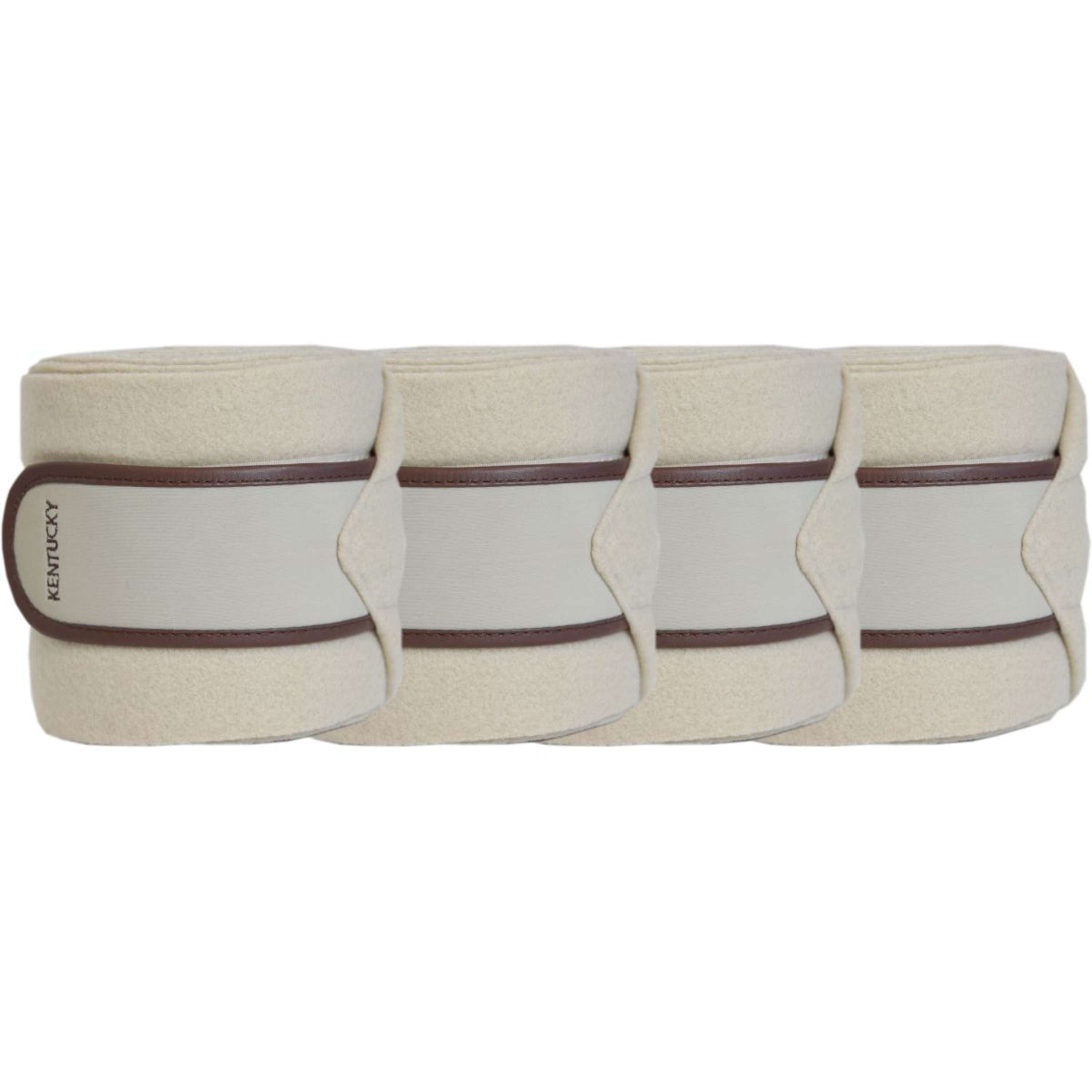 Kentucky Horsewear Vendajes Polar Fleece Beige